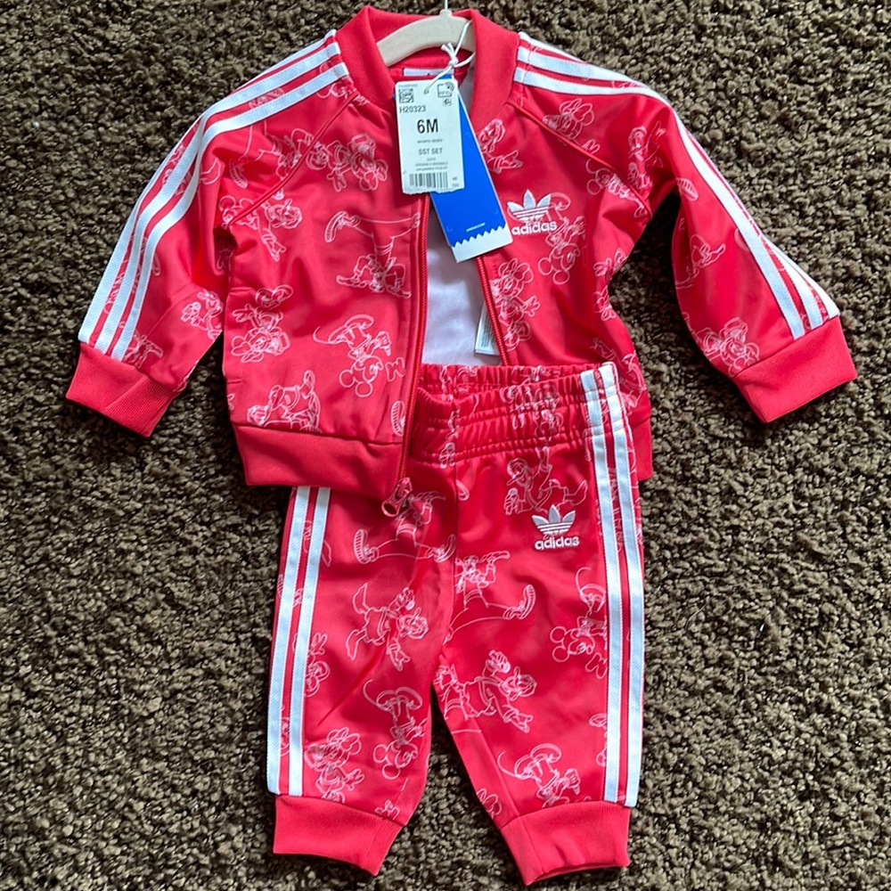 Disney Adidas Track suit